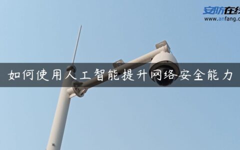 如何使用人工智能提升网络安全能力