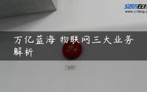 万亿蓝海 物联网三大业务解析