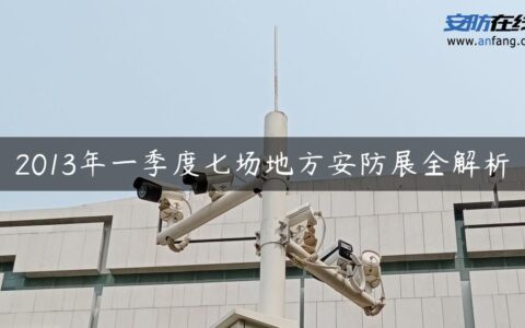 2013年一季度七场地方安防展全解析