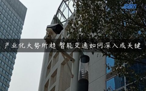 产业化大势所趋 智能交通如何深入成关键