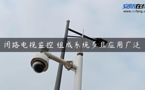 闭路电视监控 组成系统多且应用广泛