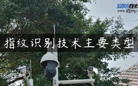 指纹识别技术主要类型