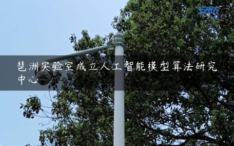 琶洲实验室成立人工智能模型算法研究中心