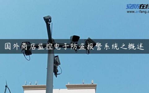 国外商店监控电子防盗报警系统之概述