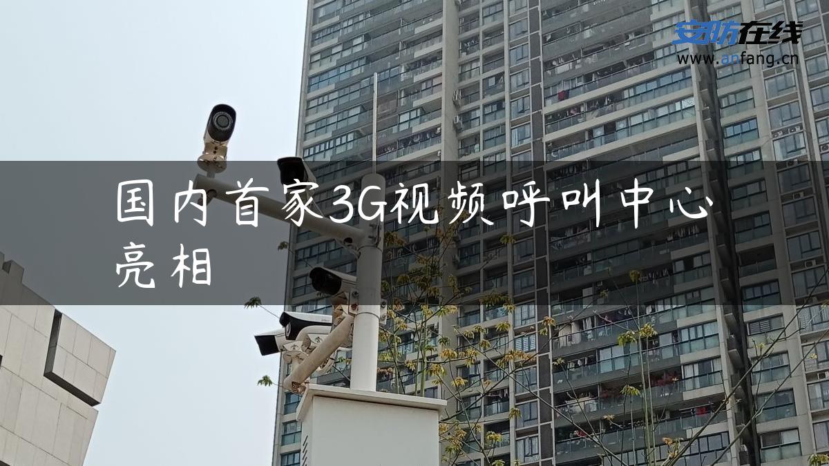 国内首家3G视频呼叫中心亮相