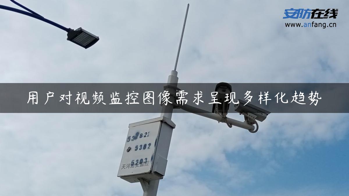 用户对视频监控图像需求呈现多样化趋势