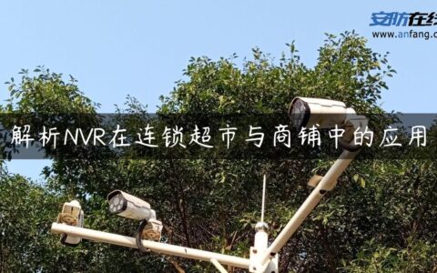 解析NVR在连锁超市与商铺中的应用