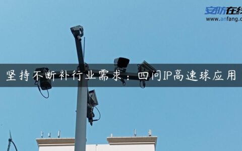 坚持不断补行业需求：四问IP高速球应用