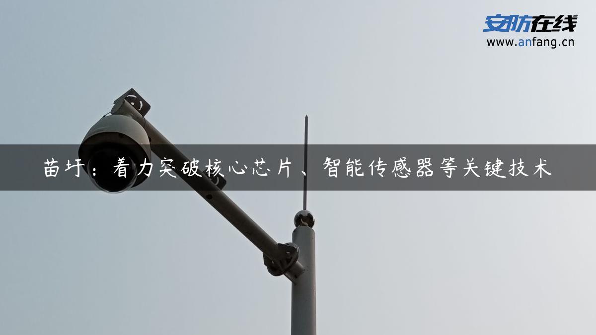 苗圩：着力突破核心芯片、智能传感器等关键技术
