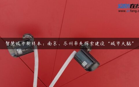 智慧城市新样本：南京、苏州率先探索建设“城市大脑”