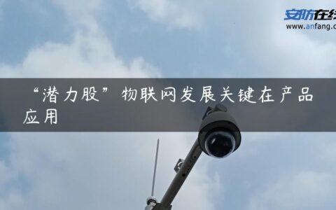 “潜力股”物联网发展关键在产品应用