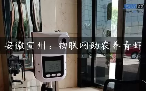 安徽宣州：物联网助农养青虾
