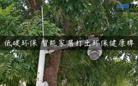 低碳环保 智能家居打出环保健康牌