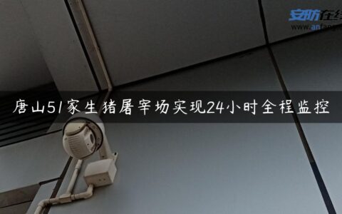 唐山51家生猪屠宰场实现24小时全程监控