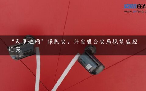 “天罗地网”保民安：兴安盟公安局视频监控纪实