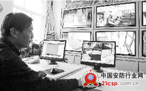 荥阳市校园安全监控网投入使用