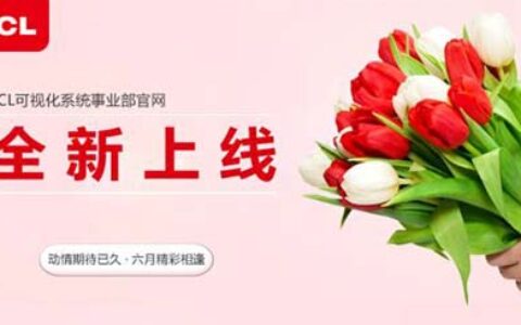 TCL可视化系统事业部官网全新上线