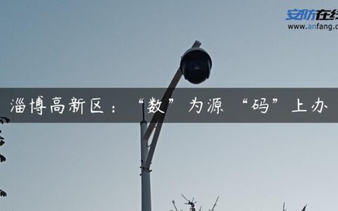 淄博高新区：“数”为源 “码”上办