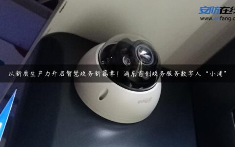 以新质生产力开启智慧政务新篇章！浦东首创政务服务数字人“小浦”
