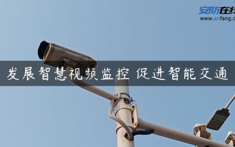 发展智慧视频监控 促进智能交通