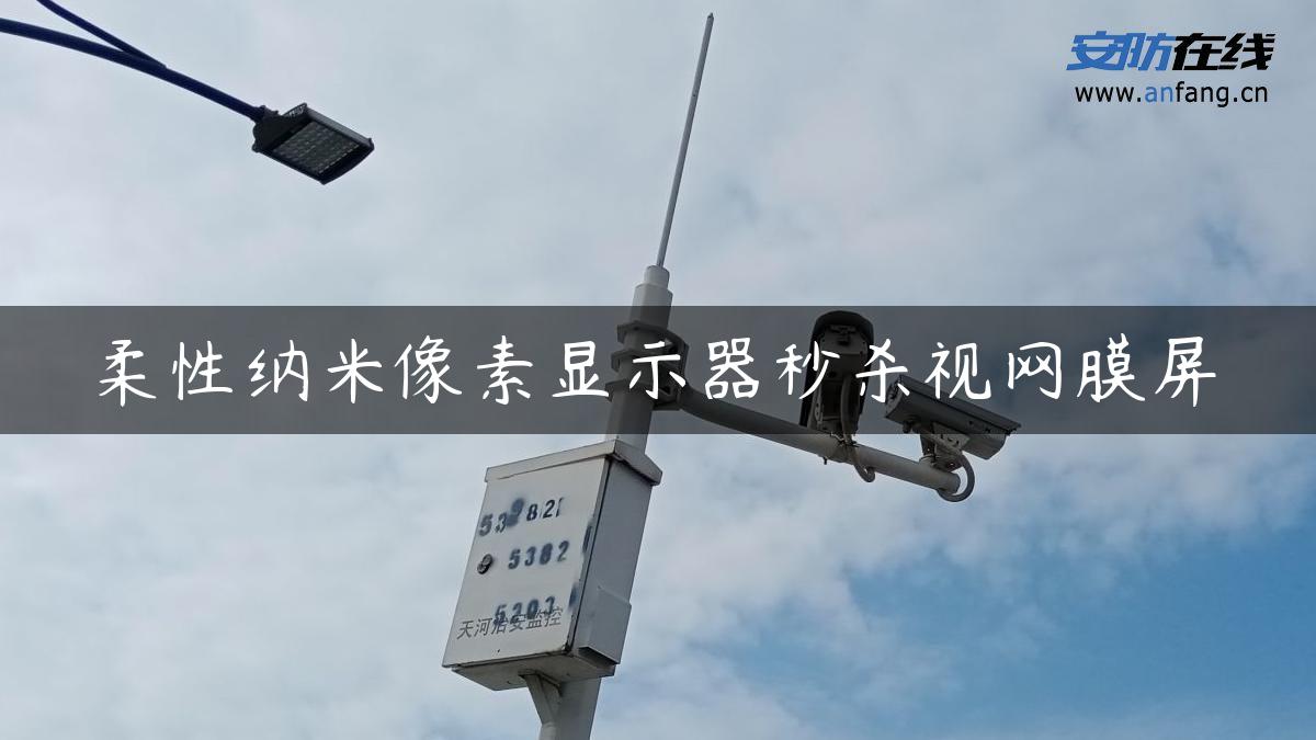 柔性纳米像素显示器秒杀视网膜屏 柔性纳米像素显示器秒杀视网膜屏
