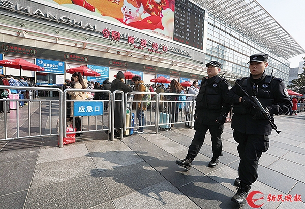 上海警方努力打造“城市大脑” 用先进技术维护安全