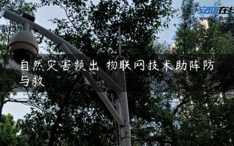 自然灾害频出 物联网技术助阵防与救