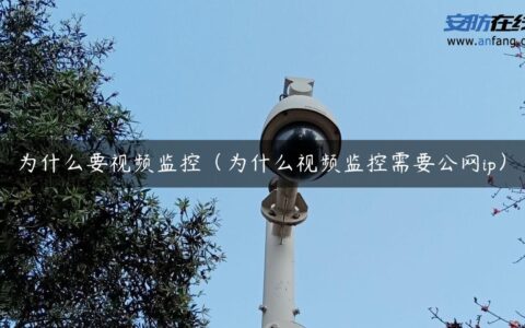 为什么要视频监控（为什么视频监控需要公网ip）