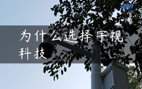 为什么选择宇视科技