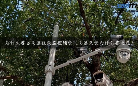 为什么要当高速视频监控辅警（高速交警为什么要巡逻）