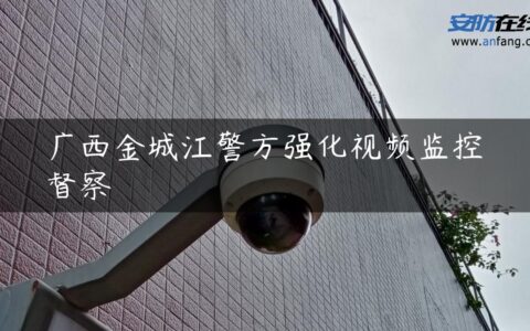 广西金城江警方强化视频监控督察