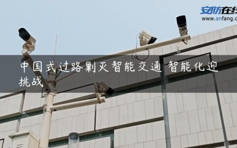 中国式过路剿灭智能交通 智能化迎挑战