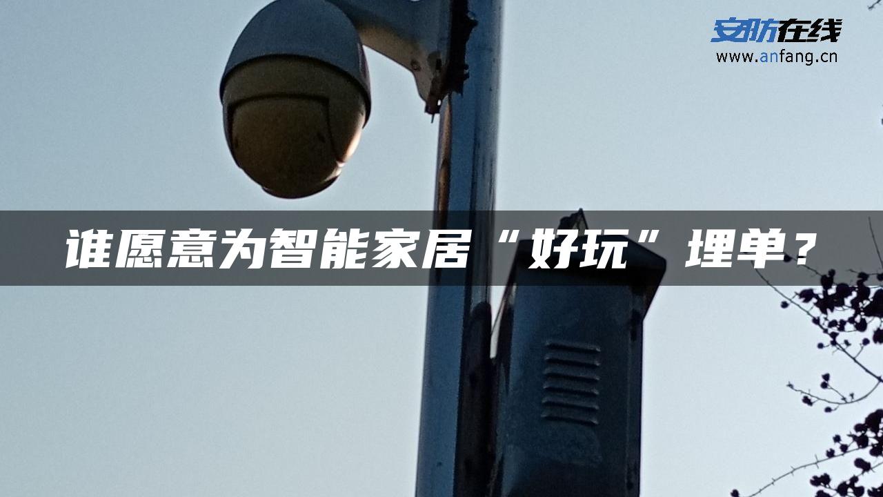 谁愿意为智能家居“好玩”埋单? 谁愿意为智能家居“好玩”埋单?