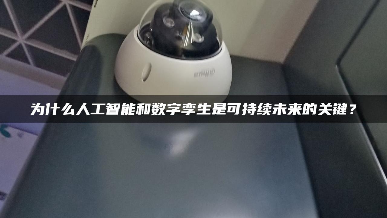 为什么人工智能和数字孪生是可持续未来的关键？