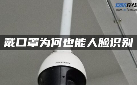 戴口罩为何也能人脸识别