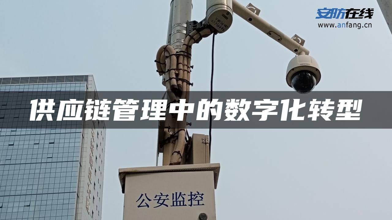 供应链管理中的数字化转型