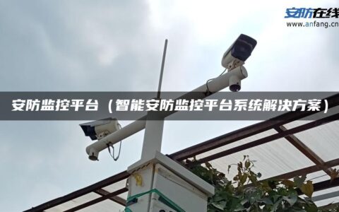 安防监控平台（智能安防监控平台系统解决方案）