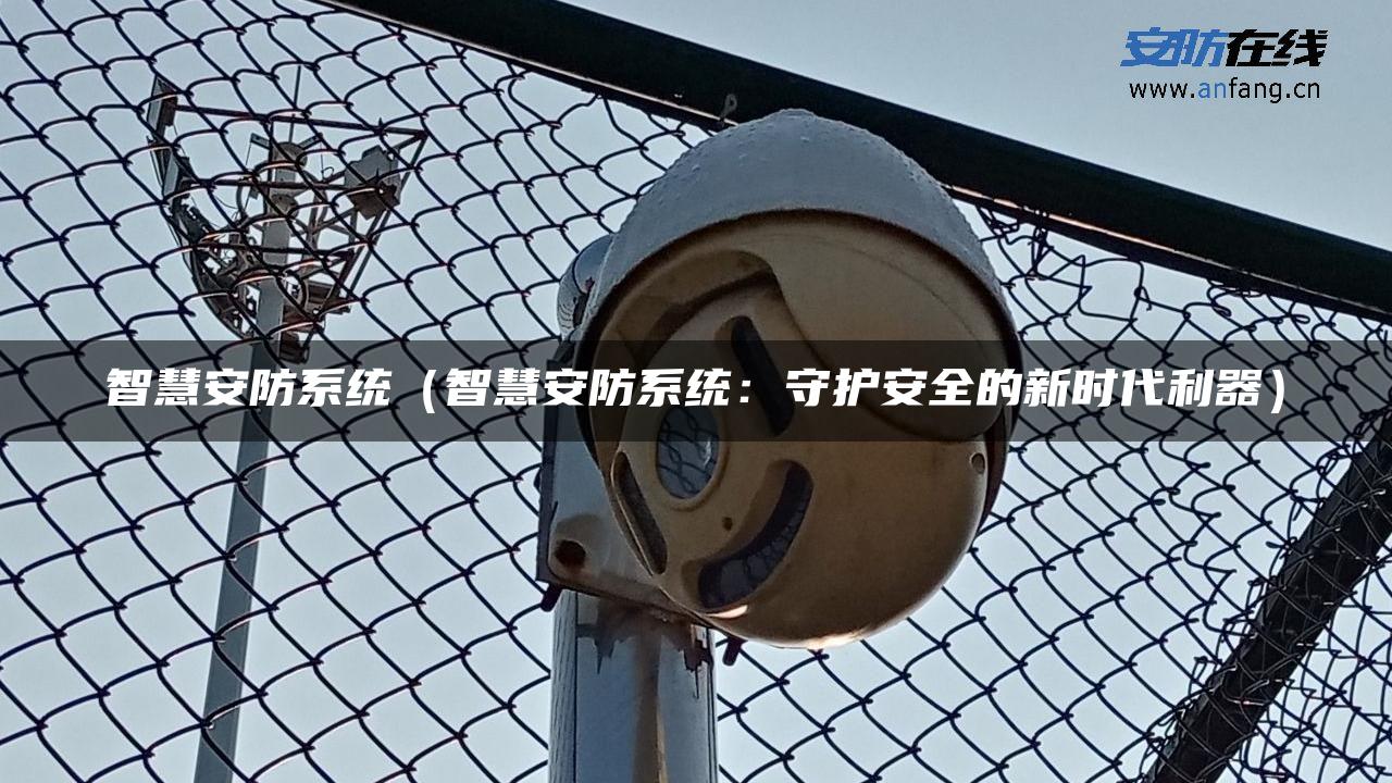 智慧安防系统（智慧安防系统：守护安全的新时代利器）