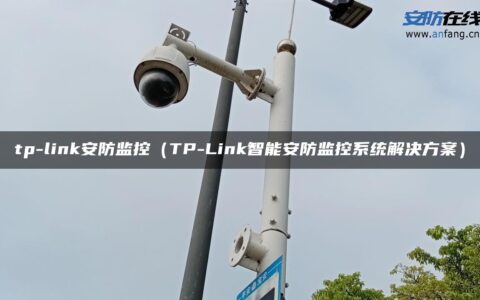 tp-link安防监控（TP-Link智能安防监控系统解决方案）