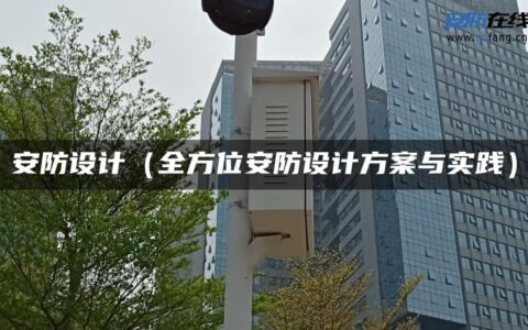 安防设计（全方位安防设计方案与实践）