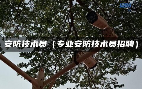 安防技术员（专业安防技术员招聘）
