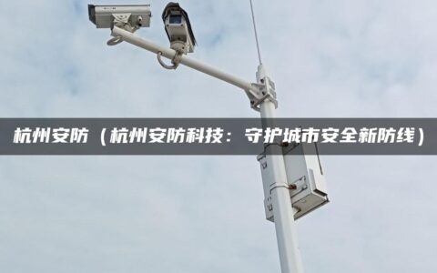 杭州安防（杭州安防科技：守护城市安全新防线）