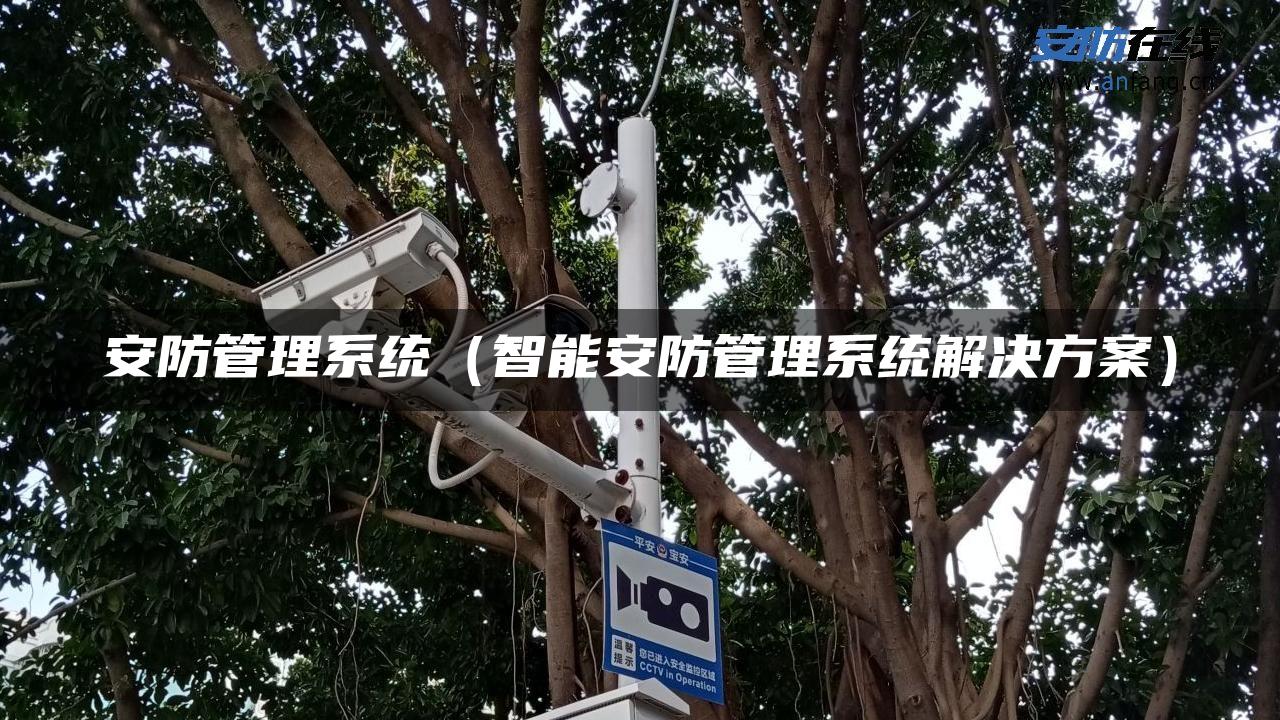 安防管理系统（智能安防管理系统解决方案）