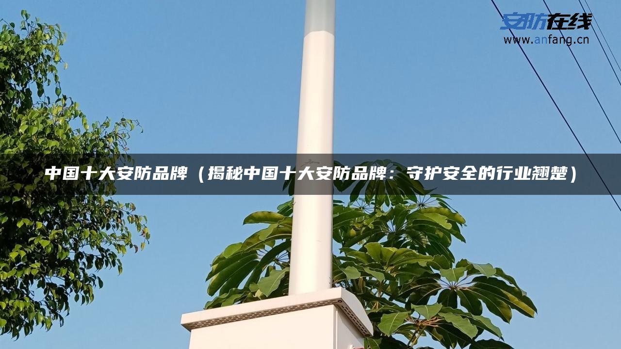 中国十大安防品牌(揭秘中国十大安防品牌:守护安全的行业翘楚) 中国十大安防品牌(揭秘中国十大安防品牌:守护安全的行业翘楚)