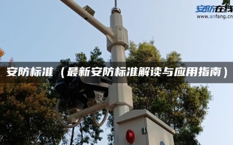 安防标准（最新安防标准解读与应用指南）