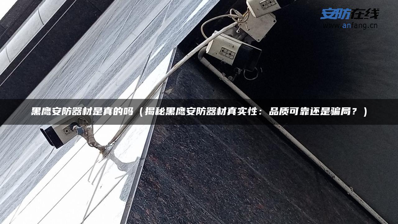 黑鹰安防器材是真的吗(揭秘黑鹰安防器材真实性:品质可靠还是骗局?) 黑鹰安防器材是真的吗(揭秘黑鹰安防器材真实性:品质可靠还是骗局?)