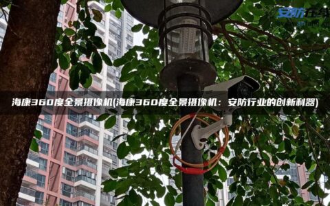 海康360度全景摄像机(海康360度全景摄像机：安防行业的创新利器)