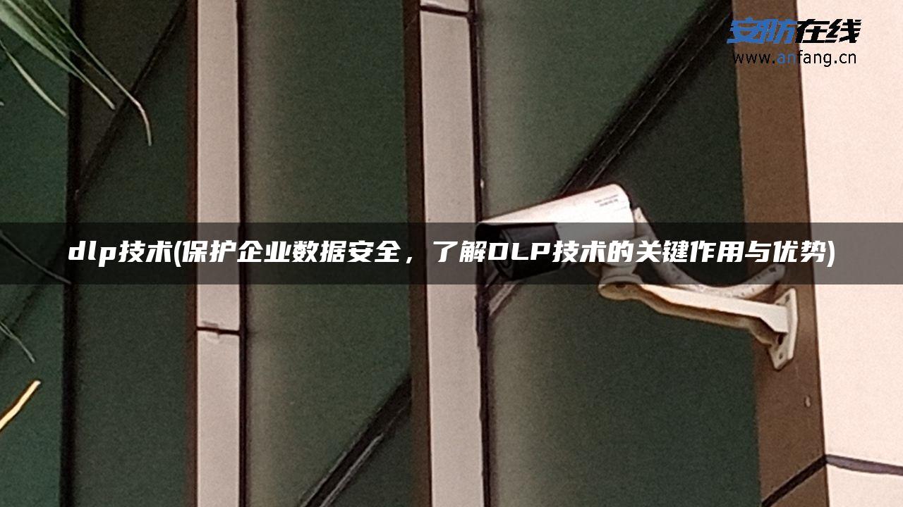 dlp技术(保护企业数据安全，了解DLP技术的关键作用与优势)