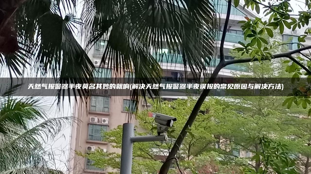 天然气报警器半夜莫名其妙的就响(解决天然气报警器半夜误报的常见原因与解决方法)