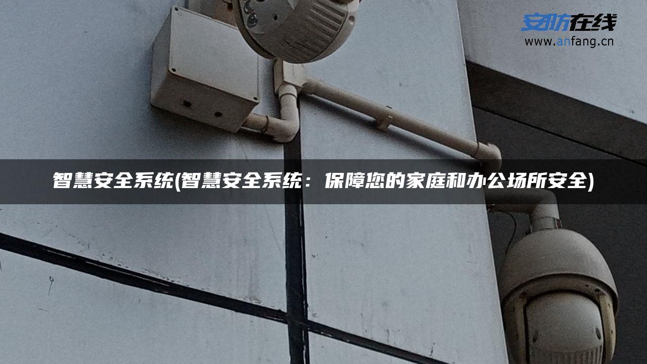 智慧安全系统(智慧安全系统：保障您的家庭和办公场所安全)
